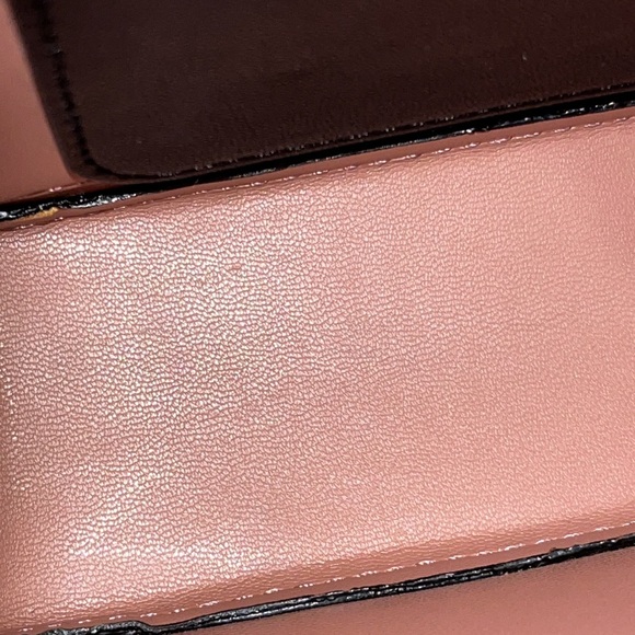 kate spade Nicola Metallic Leopard Twistlock Leather Shoulder Bag - Picture 15 of 17